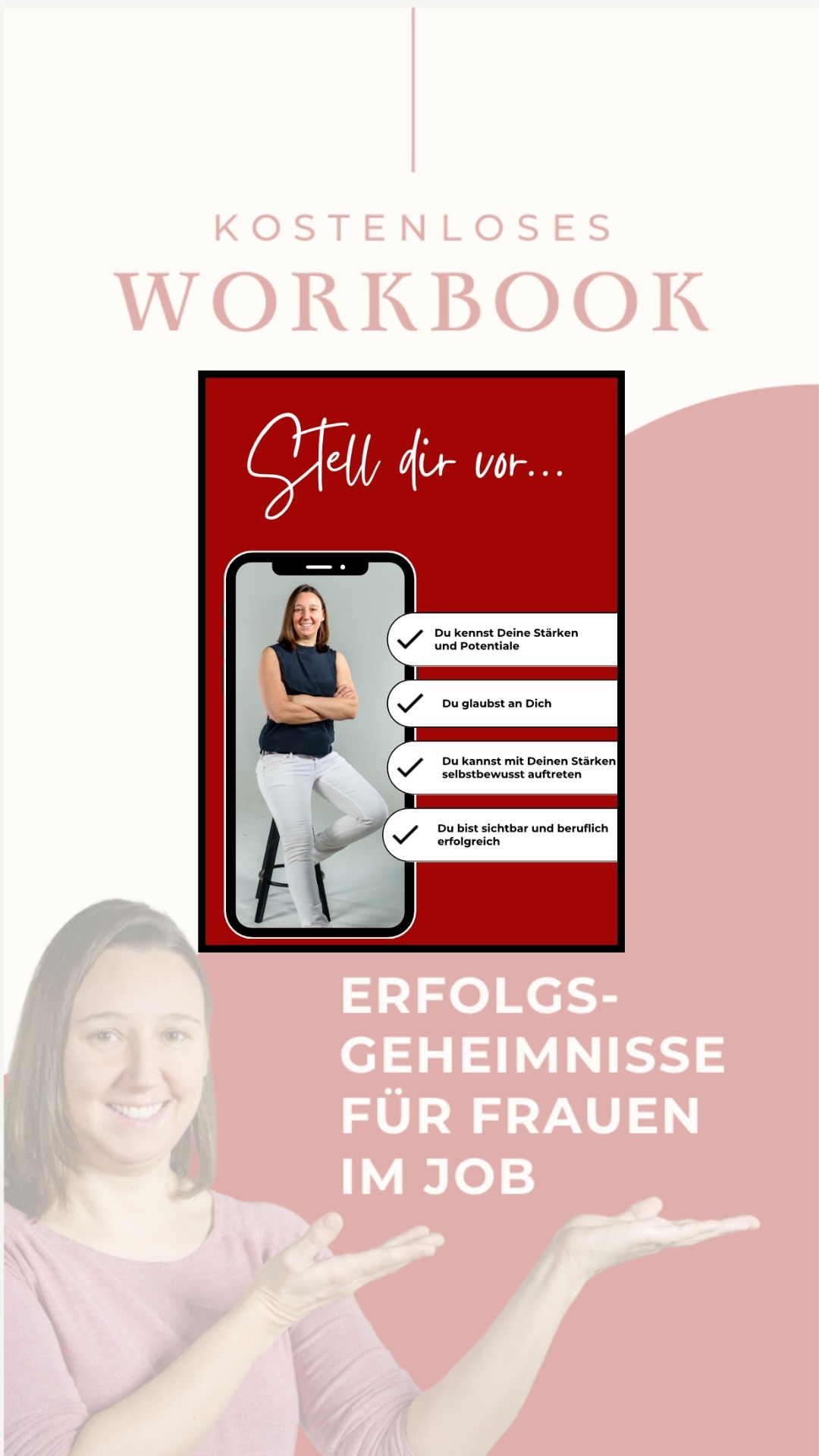 kostenloses Workbook "Erfolgsgeheimnisse für Frauen im Job" jetzt zum Download!